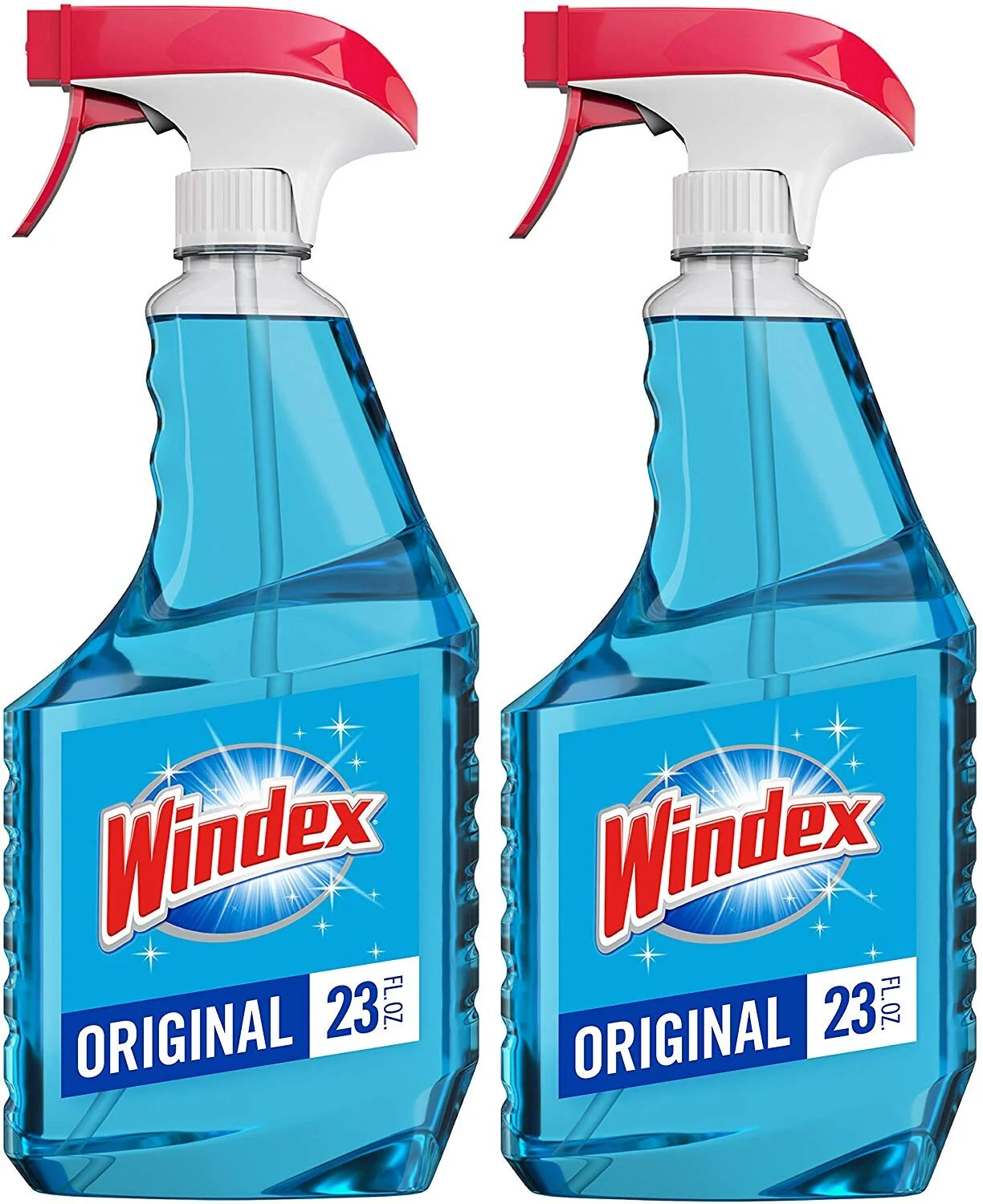 WINDEX GLASS CLEANER TRIGGER BOTTLE, ORIGINAL BLUE, 23 FL OZ (2 CT) FOR $4.26