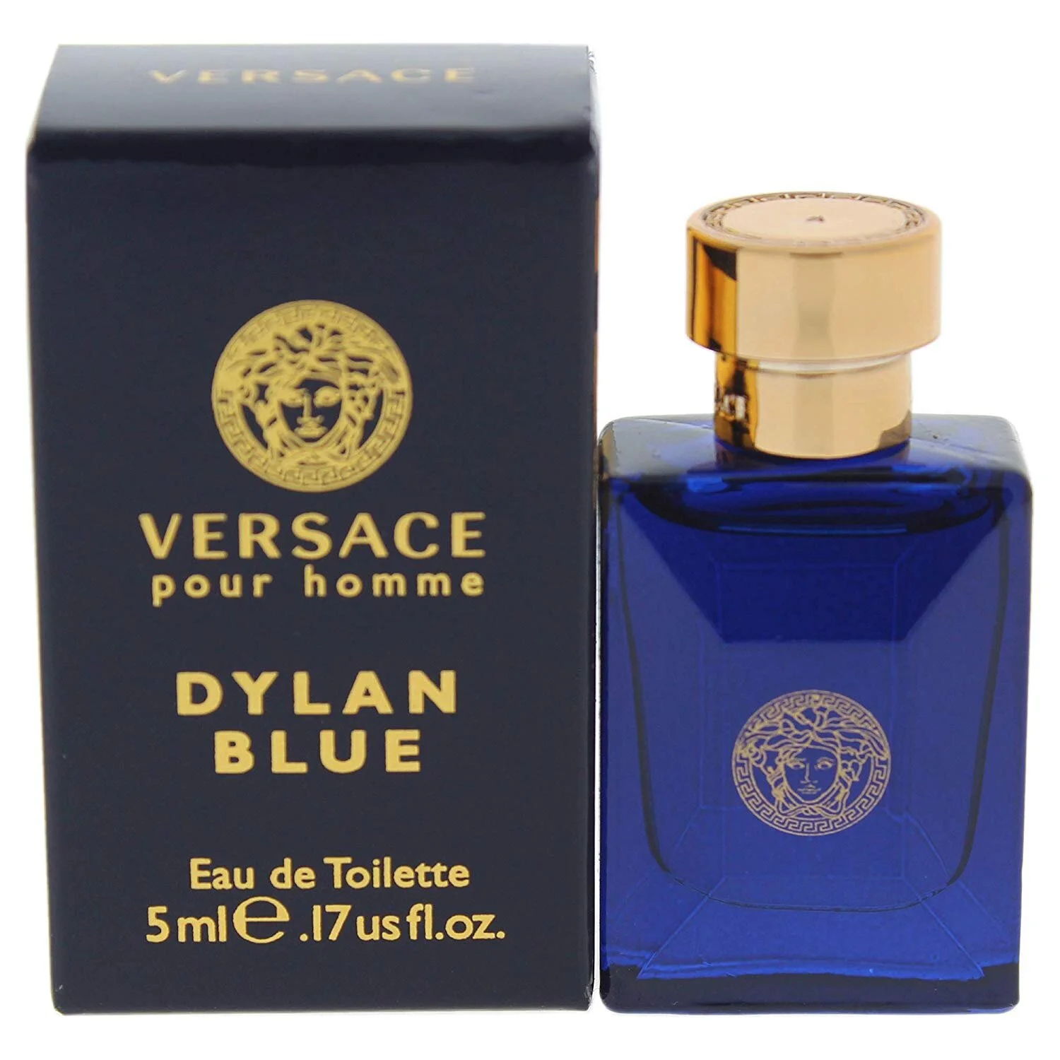 VERSACE DYLAN BLUE MINI EAU DE TOILETTE SPLASH FOR MEN, 0.17 OUNCE FOR $5.18