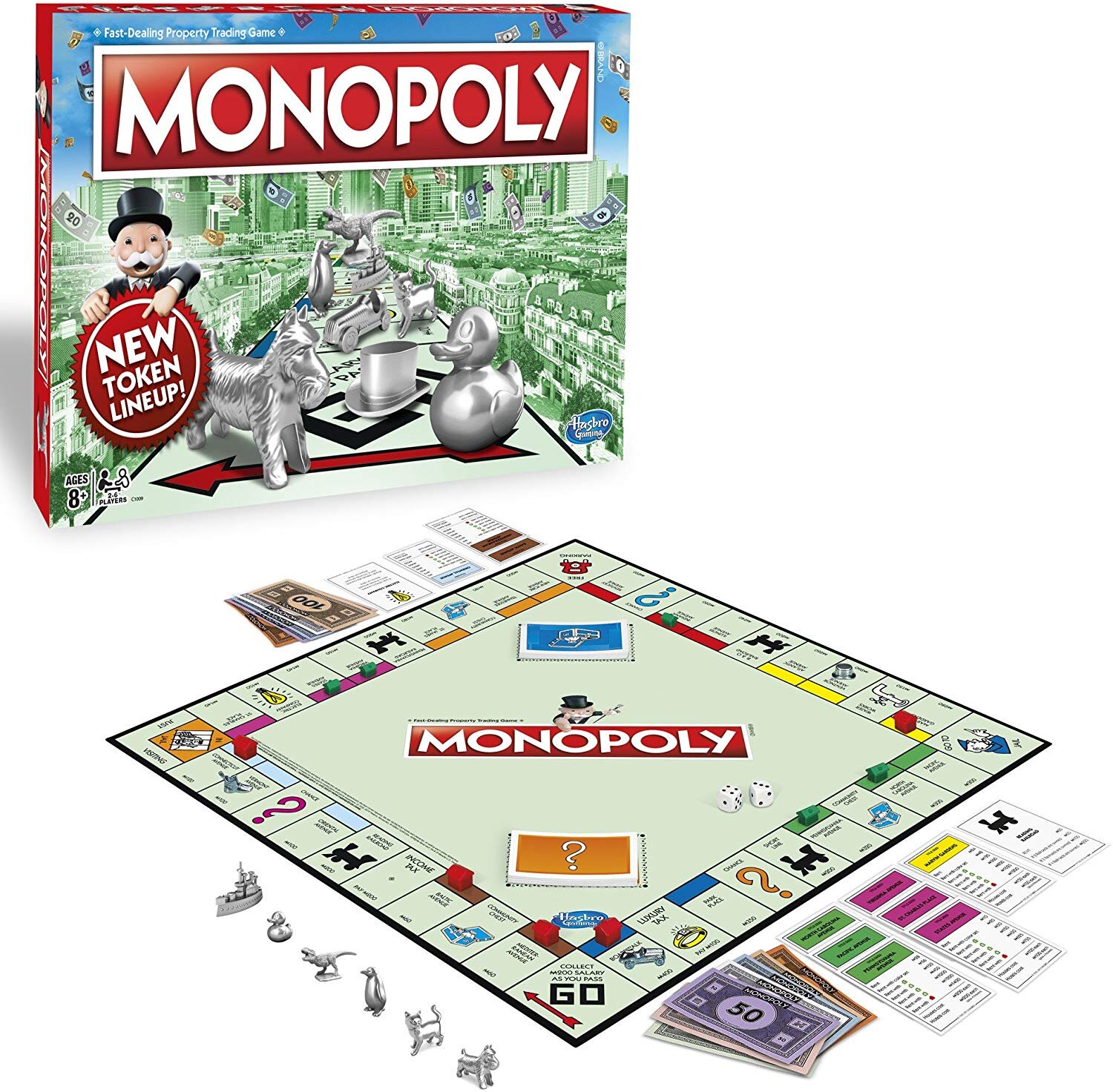MONOPOLY CLASSIC BOARD GAME FOR $8.99
