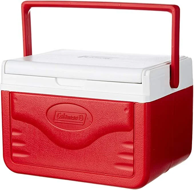 COLEMAN FLIPLID PERSONAL COOLER, 5-QUARTS FOR $7.70