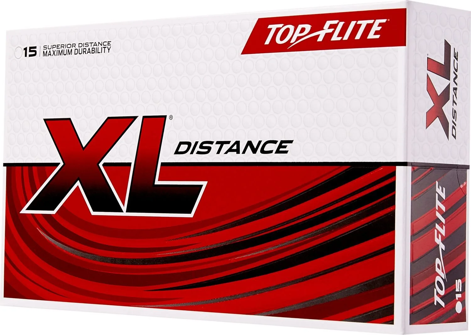 30 COUNT - TOP FLITE 2019 XL DISTANCE GOLF BALLS (2 BOXES OF 15) FOR $13.99