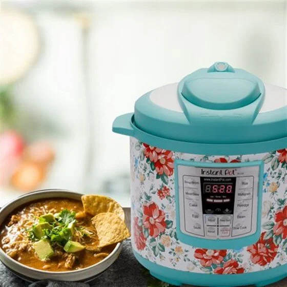 THE PIONEER WOMAN INSTANT POT 6 QT VINTAGE FLORAL 6-IN-1 MULTI-USE PROGRAMMABLE PRESSURE COOKER FOR $49.00