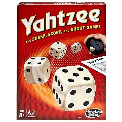 HASBRO YAHTZEE FOR $4.99