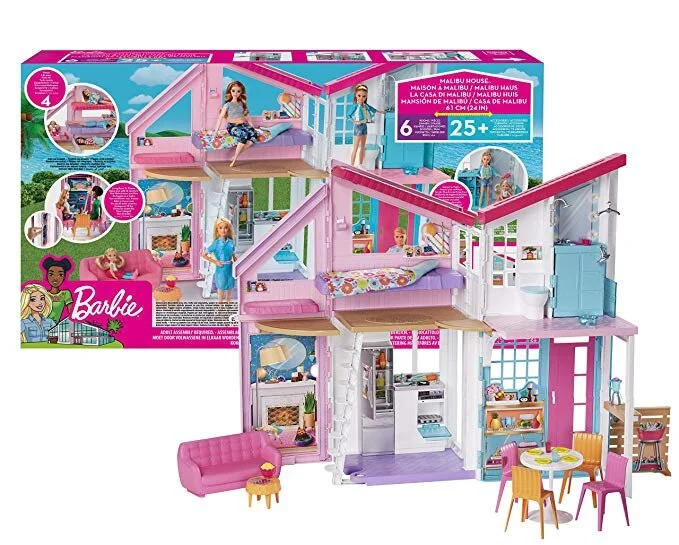 BARBIE MALIBU HOUSE PLAYSET FOR $49.99