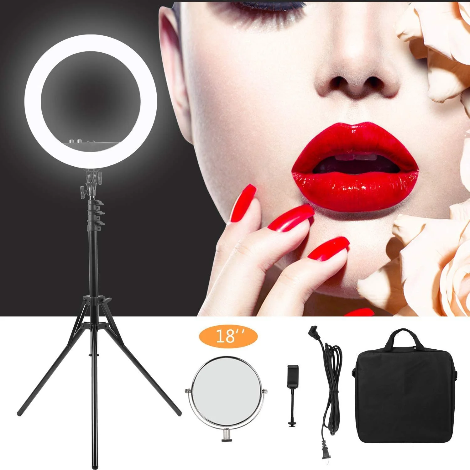 18" LED RING LIGHT FOR $34.75