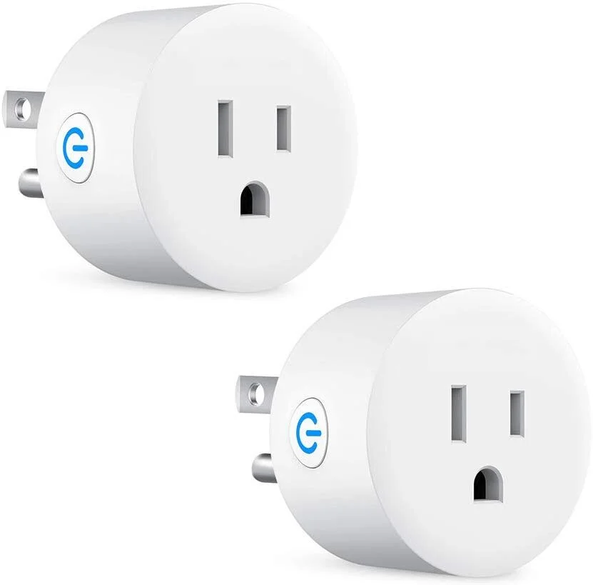 2 PACK WI-FI SMART OUTLET PLUGS FOR $10.97