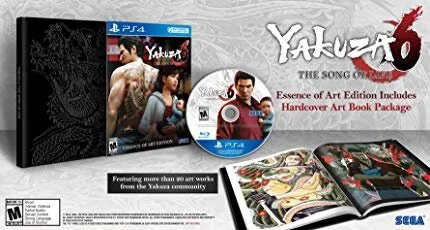 YAKUZA 6: THE SONG OF LIFE - ESSENCE OF ART EDITION - PLAYSTATION 4 FOR $14.99