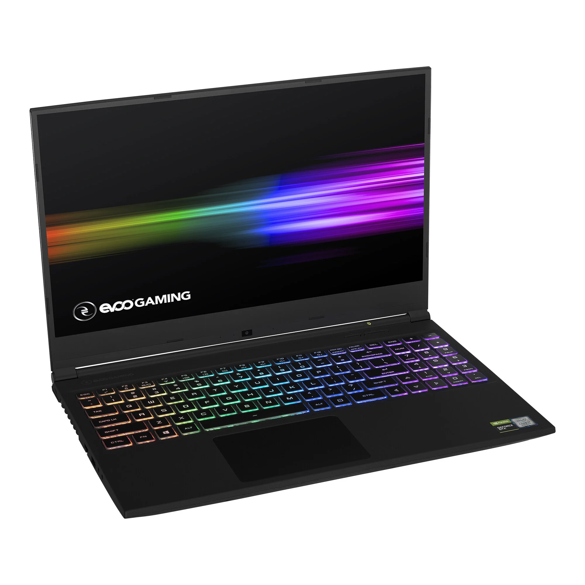 EVOO GAMING LAPTOP 15” FHD 144HZ DISPLAY, THX SPATIAL AUDIO, 9TH GEN INTEL I7-9750H, NVIDIA GTX 1650, 256GB SSD, 16GB MEMORY, WINDOWS 10 HOME FOR $629.00