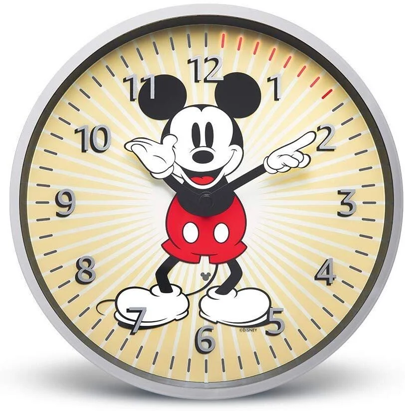 ECHO WALL CLOCK - DISNEY MICKEY MOUSE EDITION FOR $49.99