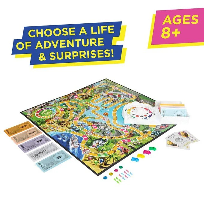 GAME OF LIFE BOARD GAME FOR $7.99