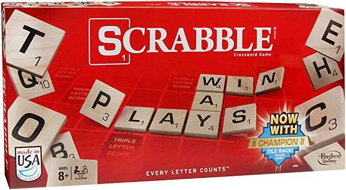 SCRABBLE BOARD GAME FOR $9.87