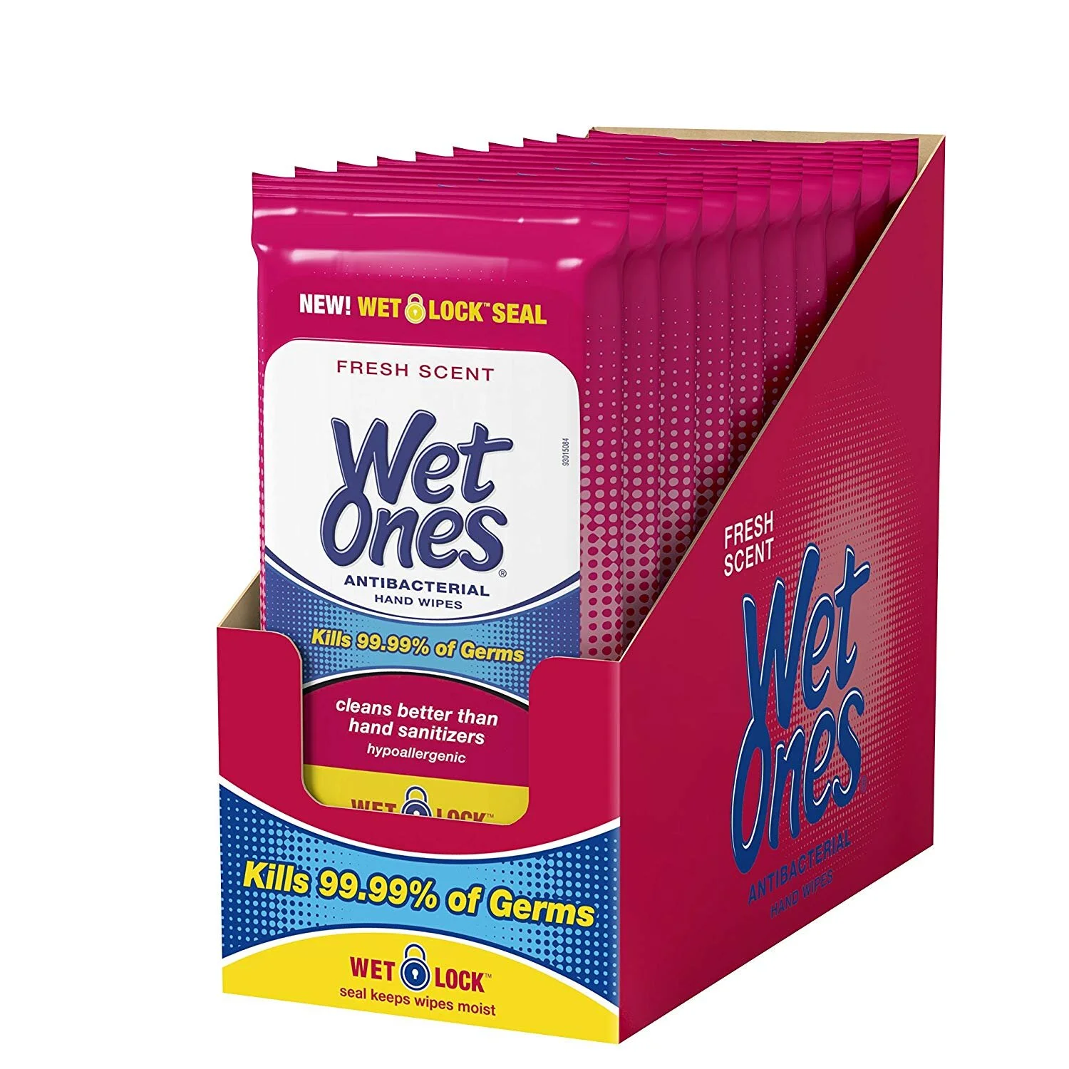 WET ONES ANTIBACTERIAL HAND WIPES, 20 COUNT (PACK OF 10) FOR $11.18