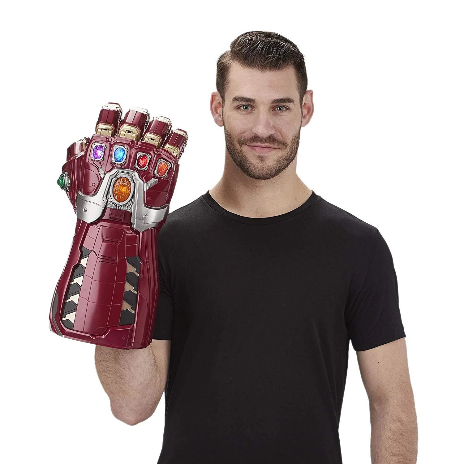 AVENGERS MARVEL LEGENDS SERIES ENDGAME POWER GAUNTLET ARTICULATED ELECTRONIC FIST FOR $49.99