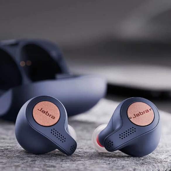 JABRA ELITE ACTIVE 65FT COPPER BLUE TRUE WIRELESS SPORT EARBUDS FOR $49.99
