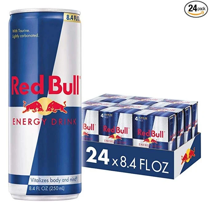 RED BULL ENERGY DRINK, 8.4 FL OZ, 24 COUNT FOR $33.98