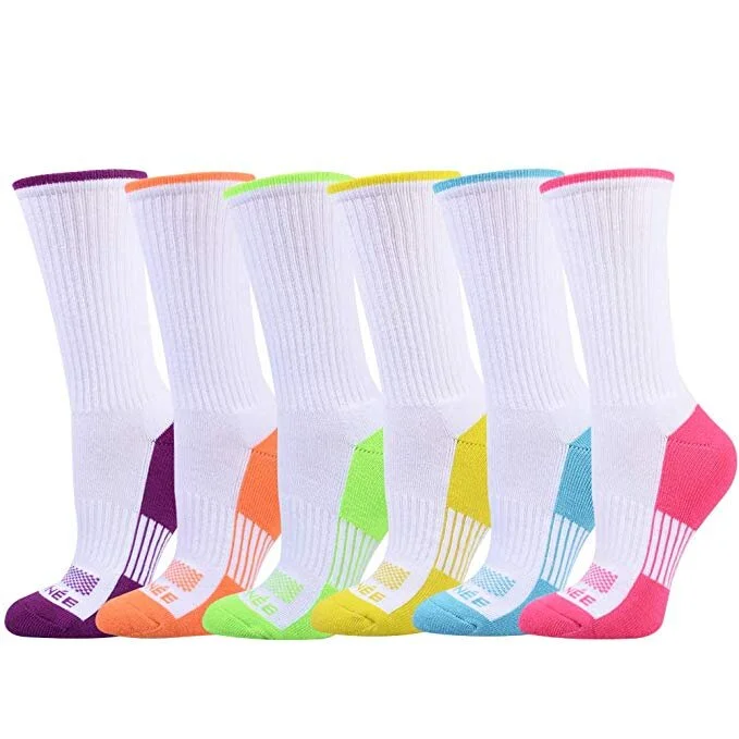 📡 JOYNÉE Womens-Crew-Athletic-Socks Cushion Running Socks with Moisture Wicking for Sports a for $11.89 (41% off)
