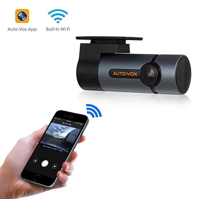 📡 AUTO-VOX D6 Pro 1080p WiFi Dash Cam, Gesture Photography Dashboard Camera with 300° Rotata for $13.59 - $56.94