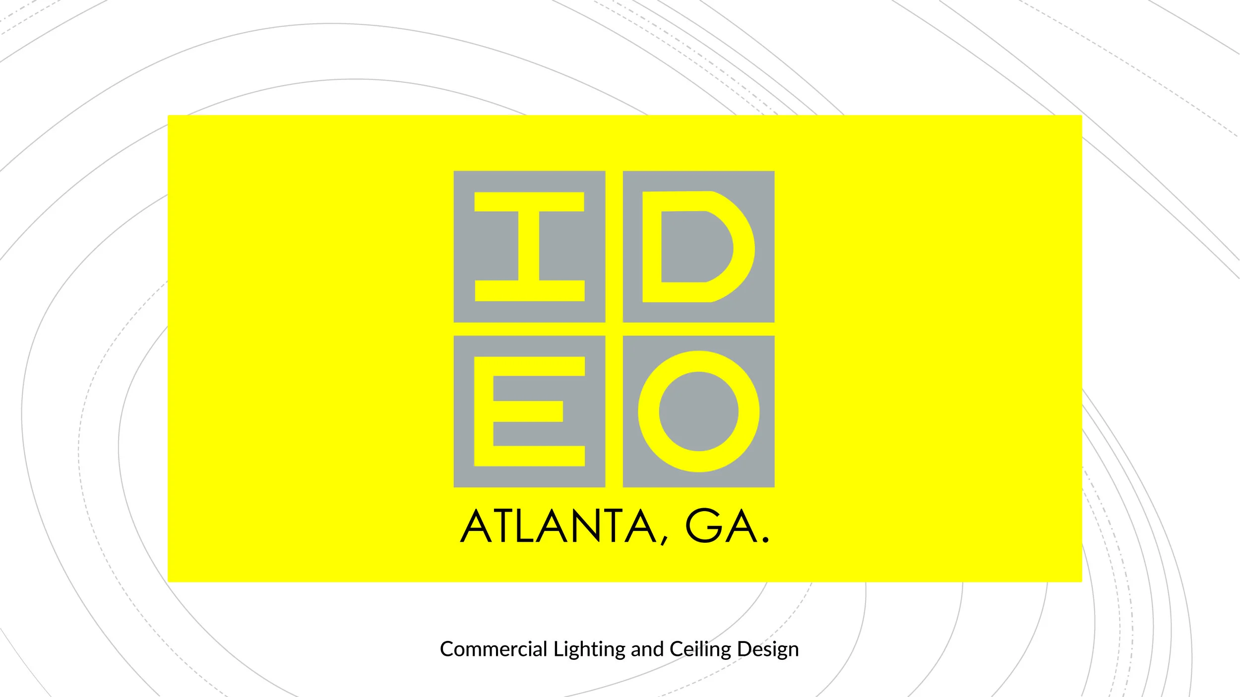 COMMERCIAL LIGHTING AND CEILING DESIGN / FALL 2017