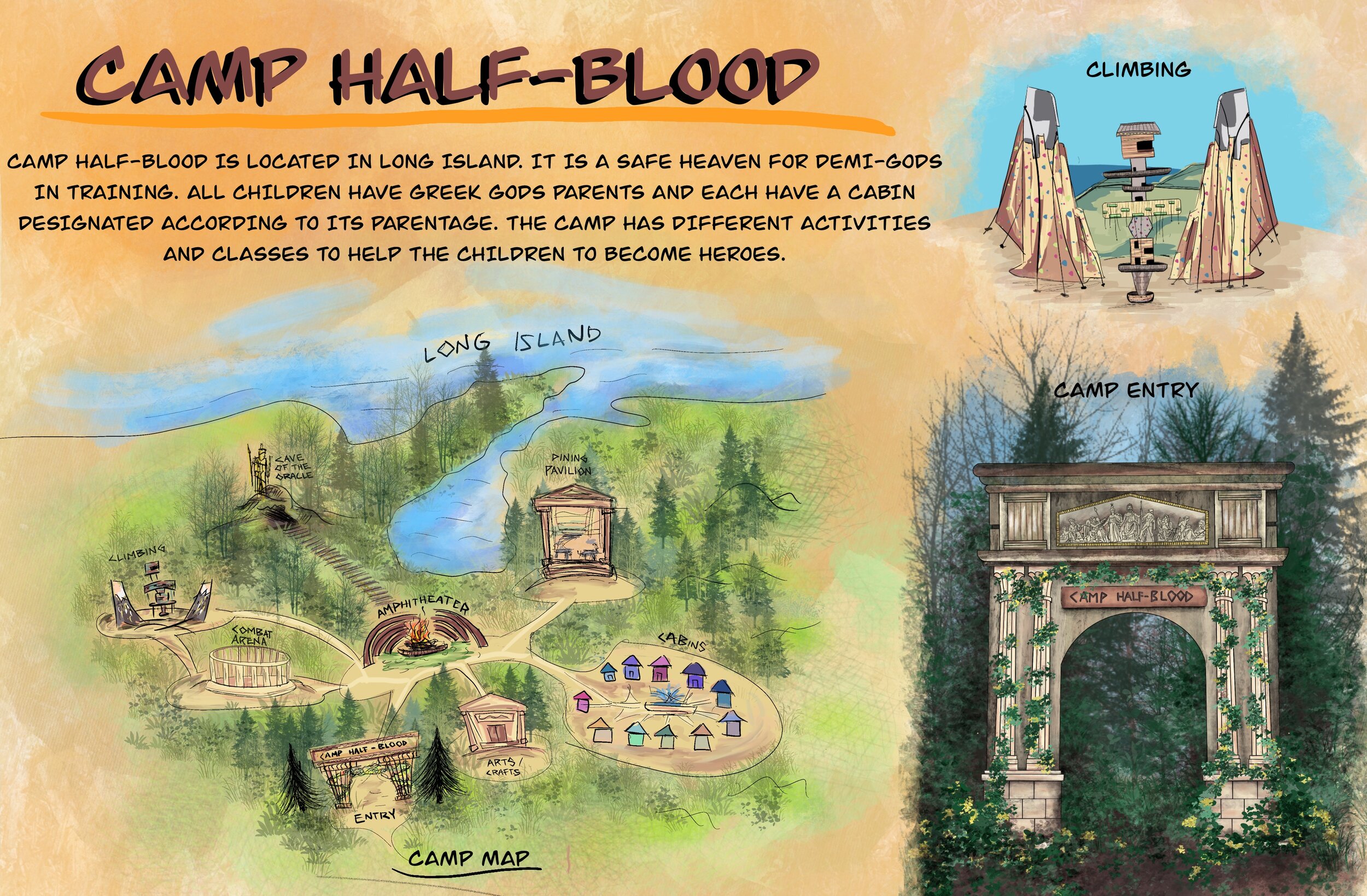 Camp Half-Blood — HOME