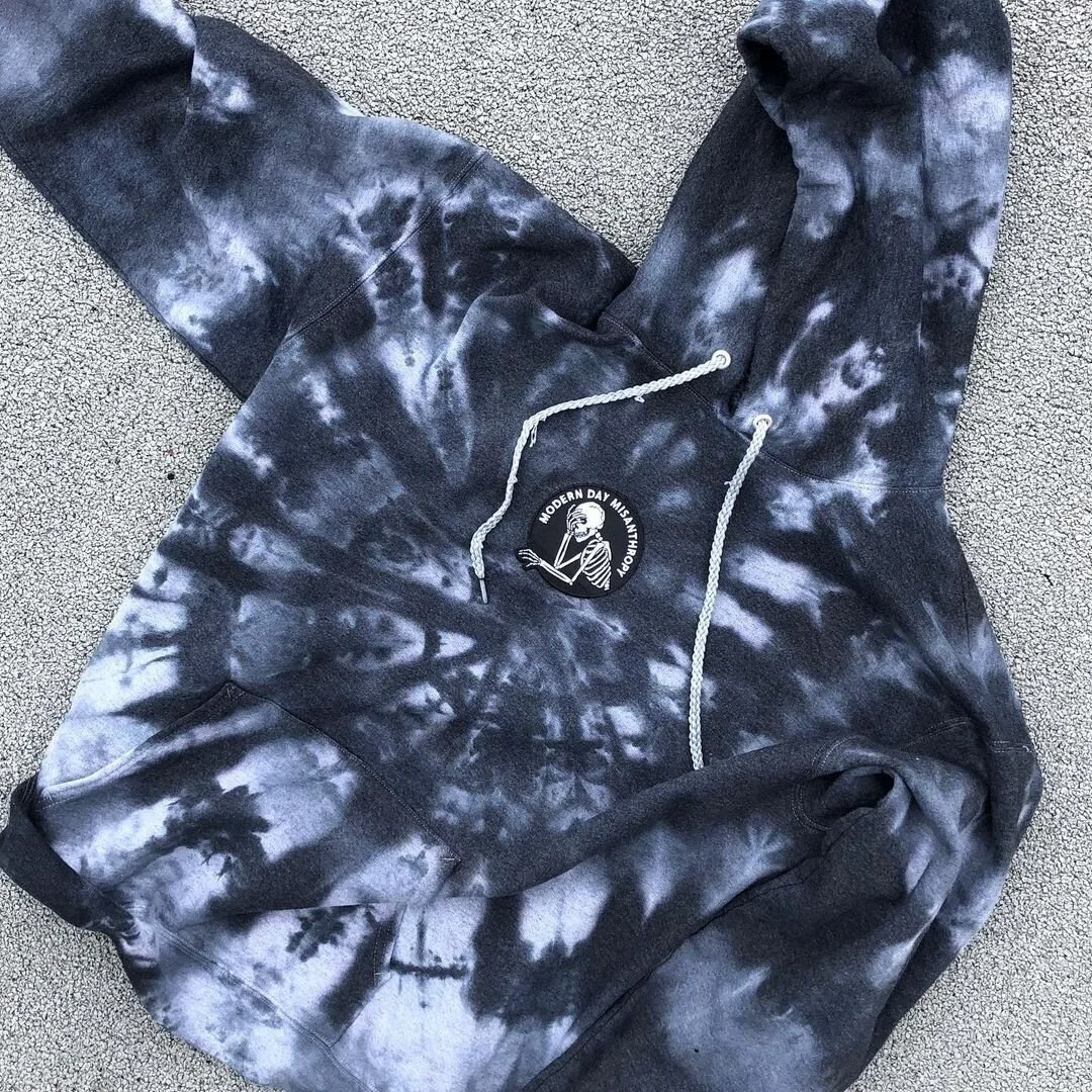 Modern Day Misanthropy Dyed Hoodie