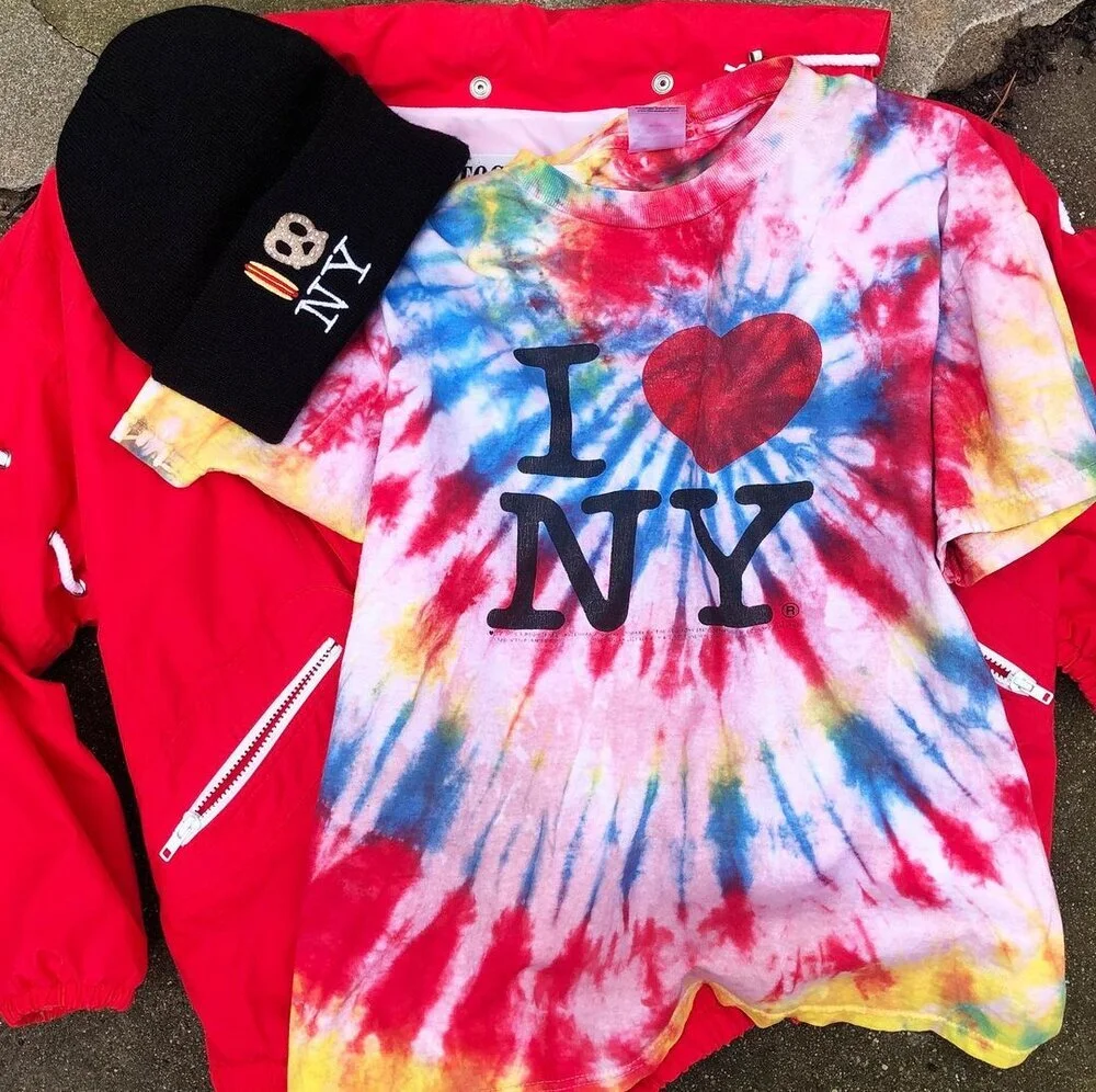 Upcycled I ❤️ NYC Dyed Tee