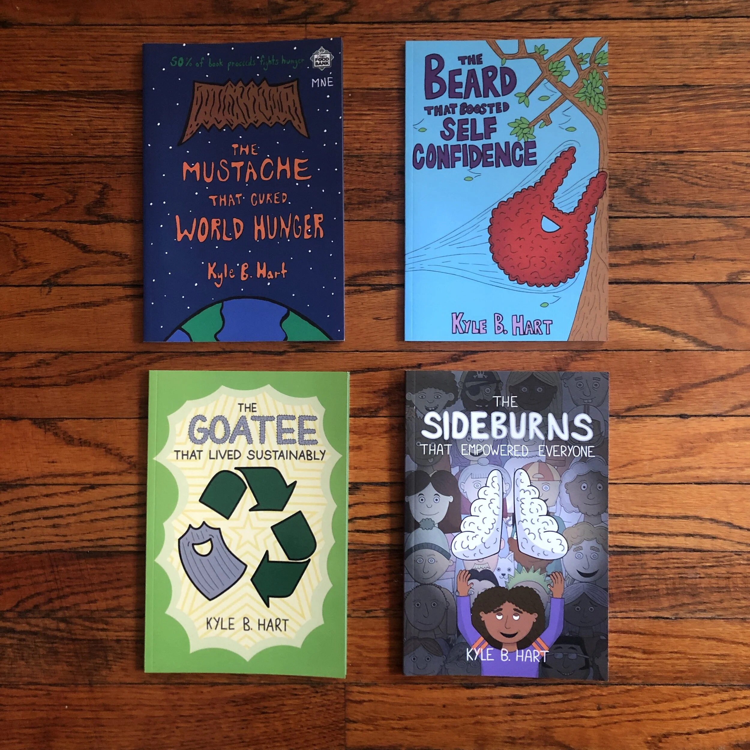 Facial Hair Fables Series Complete Set - Kids Books (2014 - 2019)