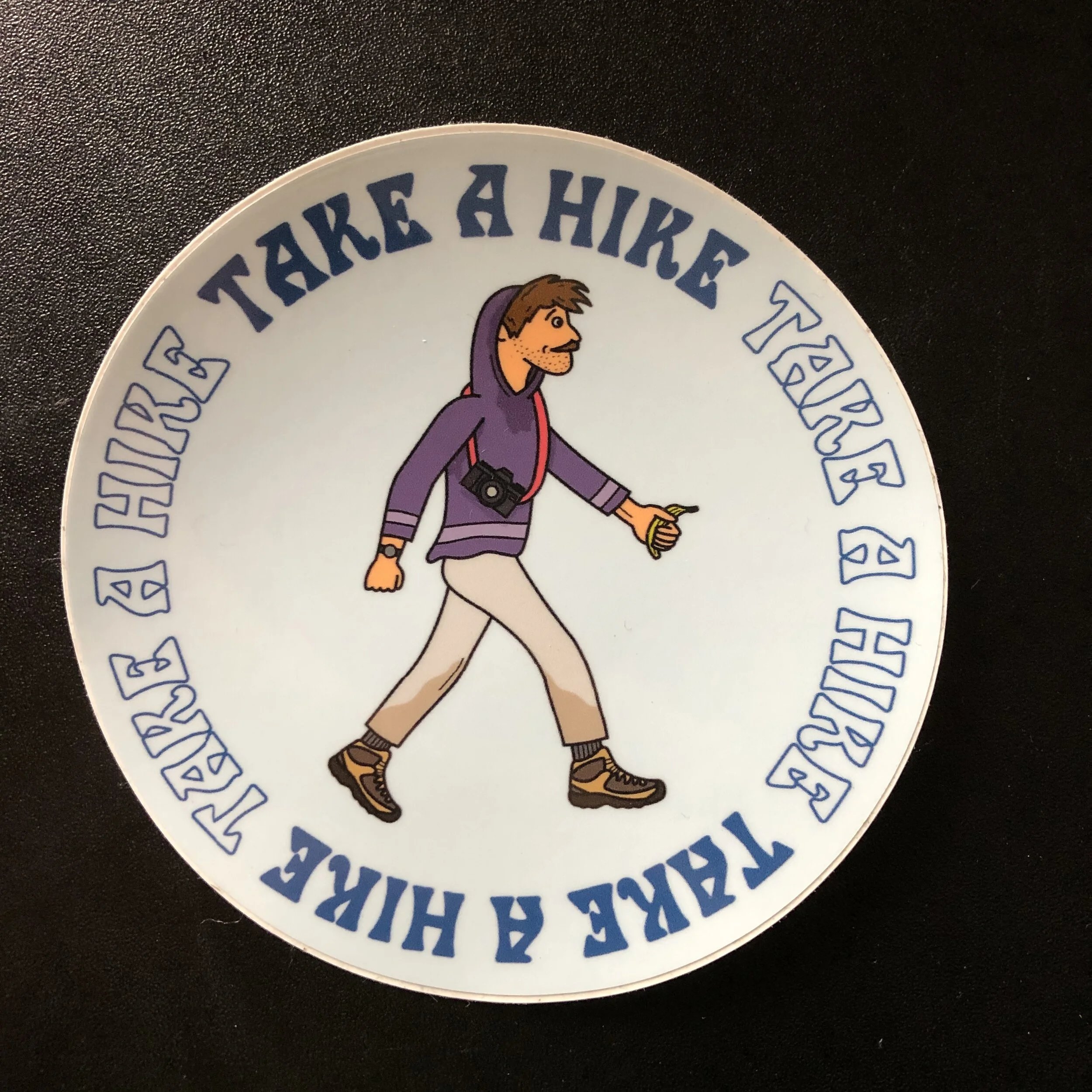 Take A Hike Sticker