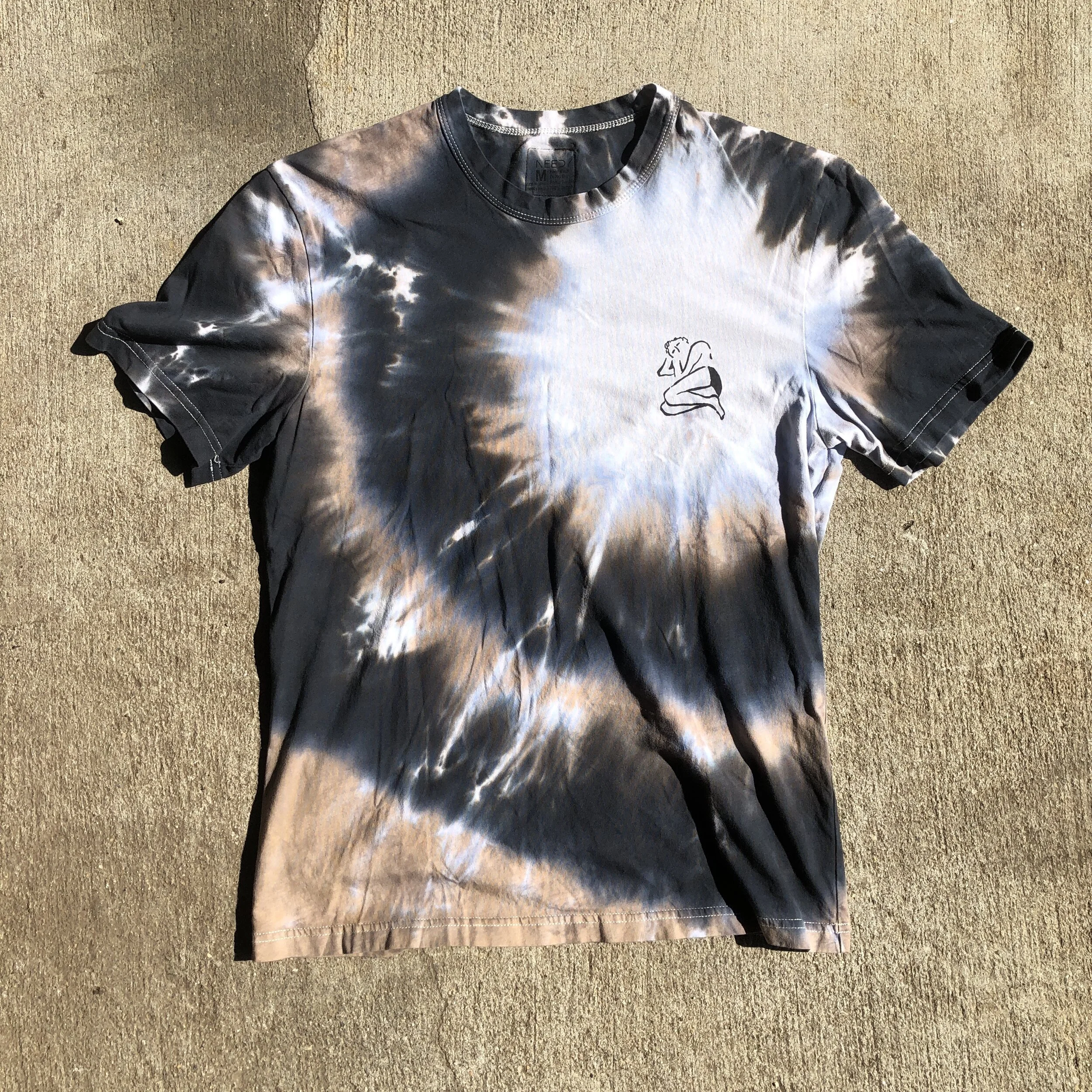 Upcycled Sleepy Yoga Dyed Tee