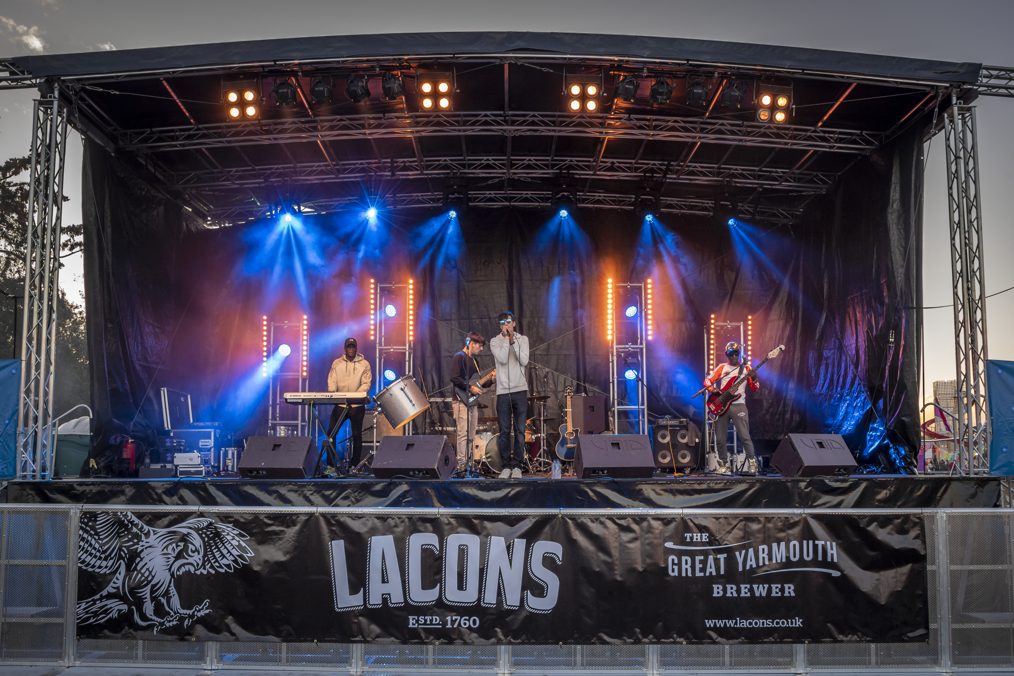 Beastie Boys tribute Beast Decoys at Norfolk Showground