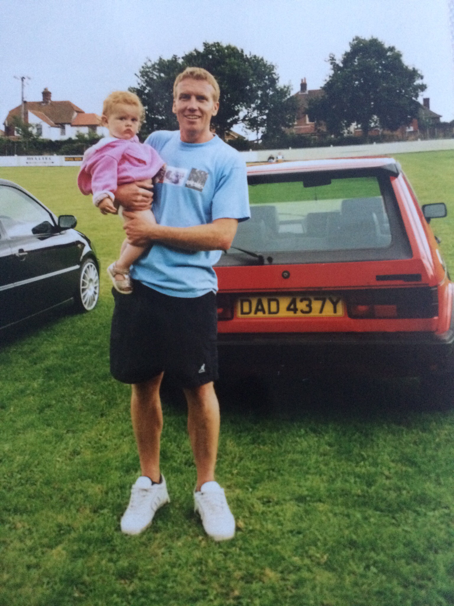 Dad and daughter at first VWW 2002.