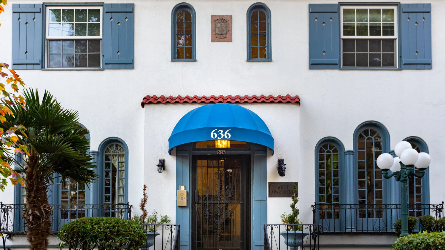 Dome Door Awning with Graphics