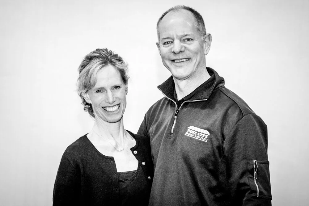 Owners Katy and Steve Marcy