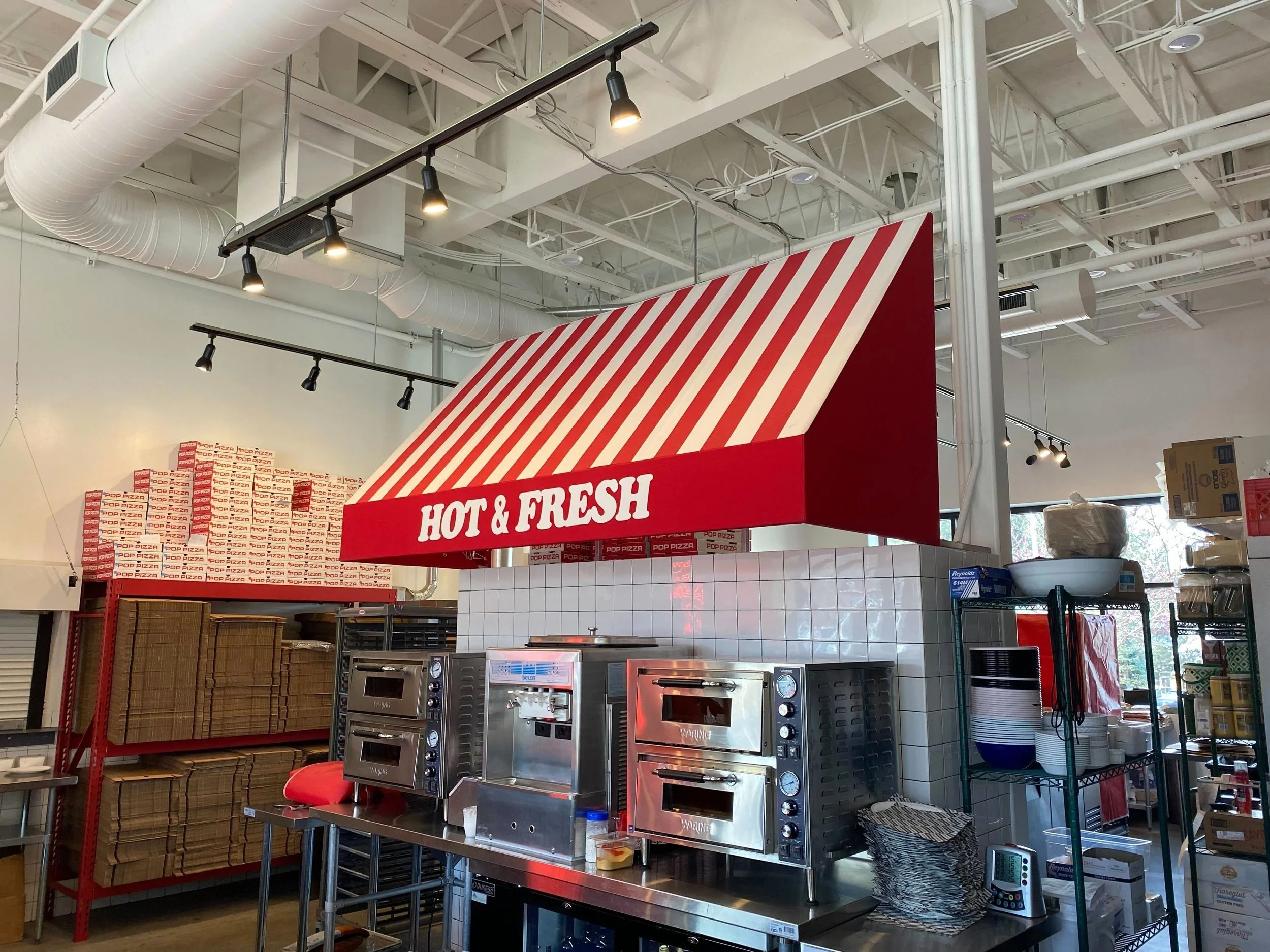 Custom Welding Awning and Graphics