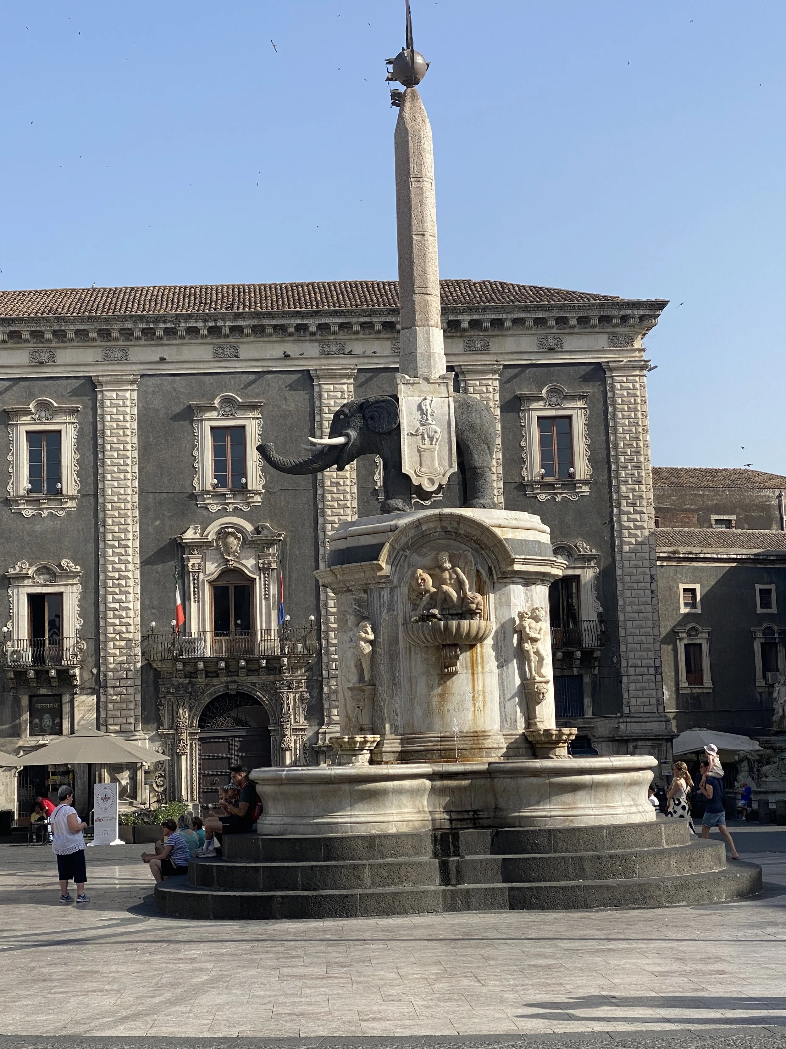 Elephant in Piazza