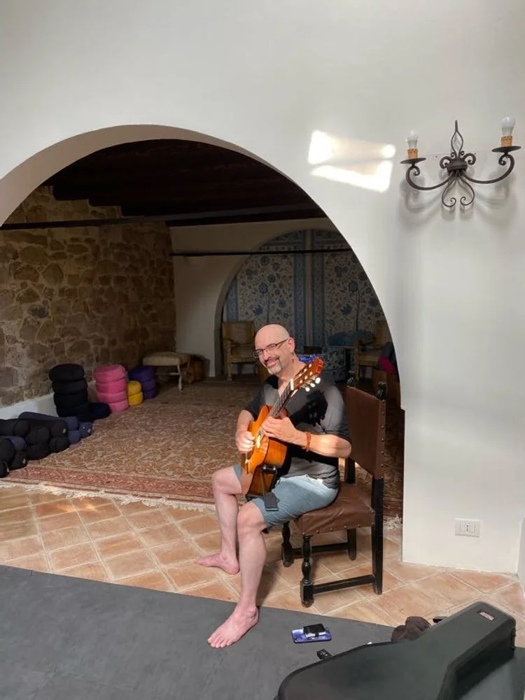 Josh played music!