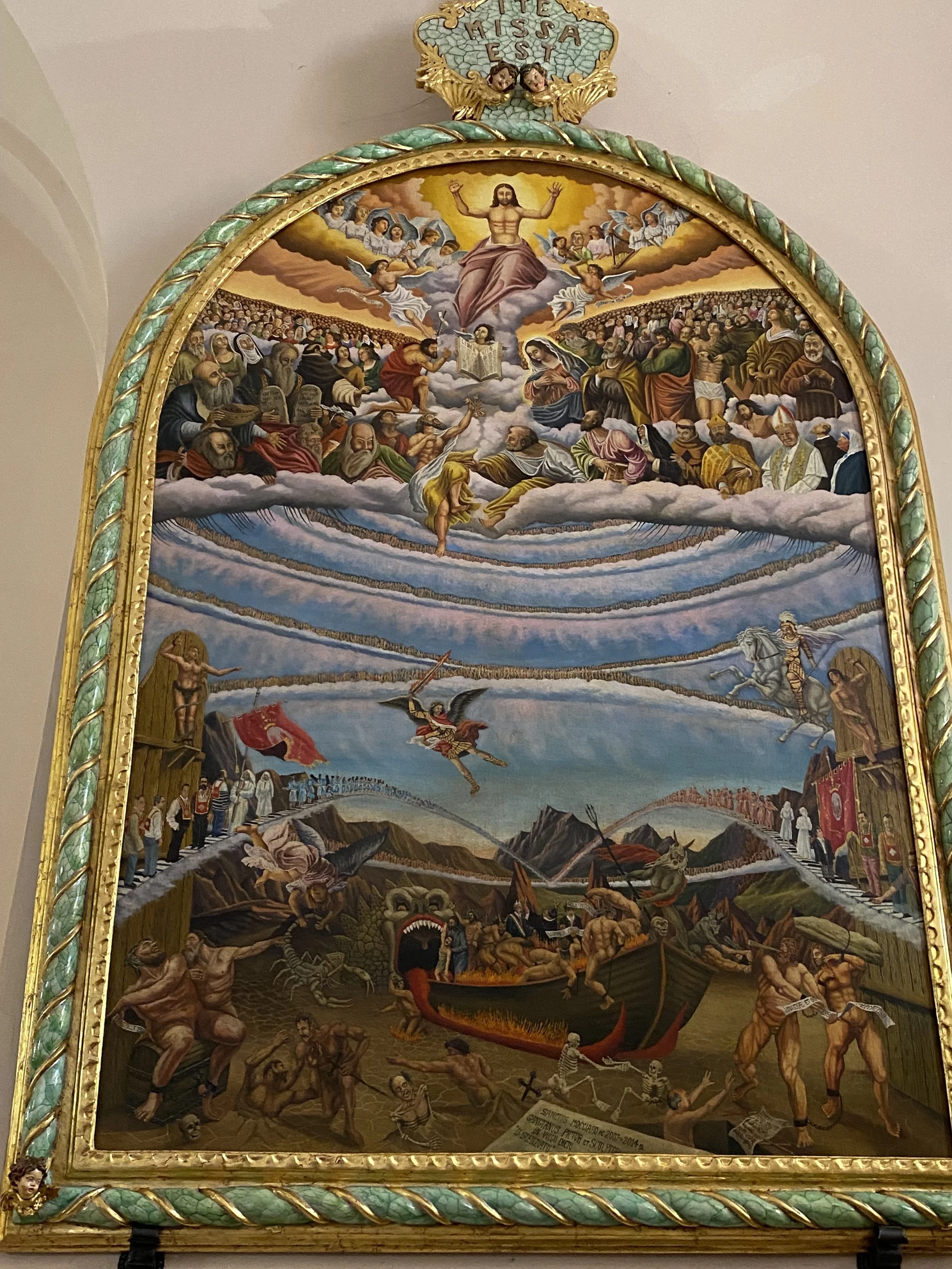 Painting--Salvation of Christo