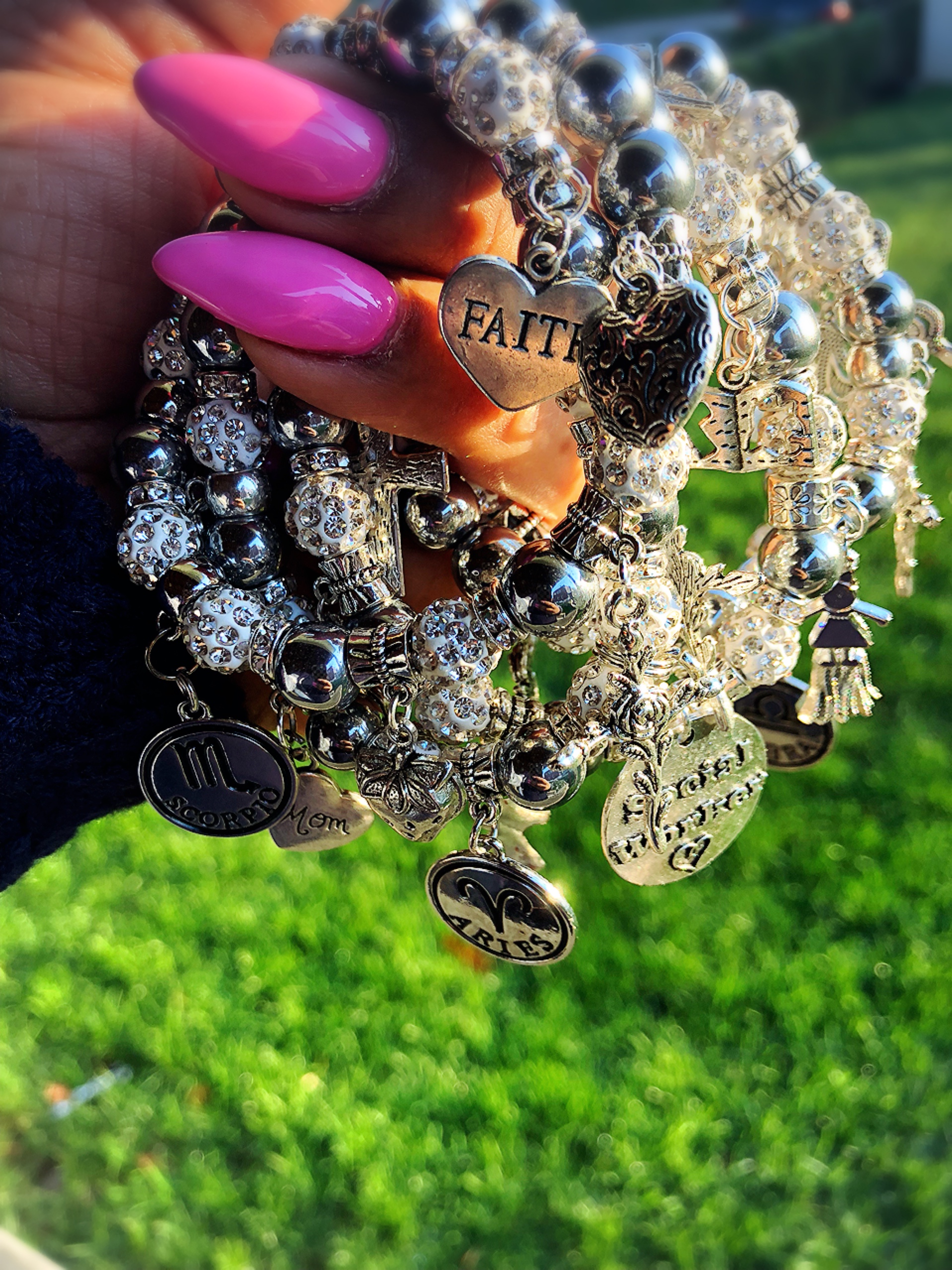 Variety of charm bracelets available! Ask me for more details!