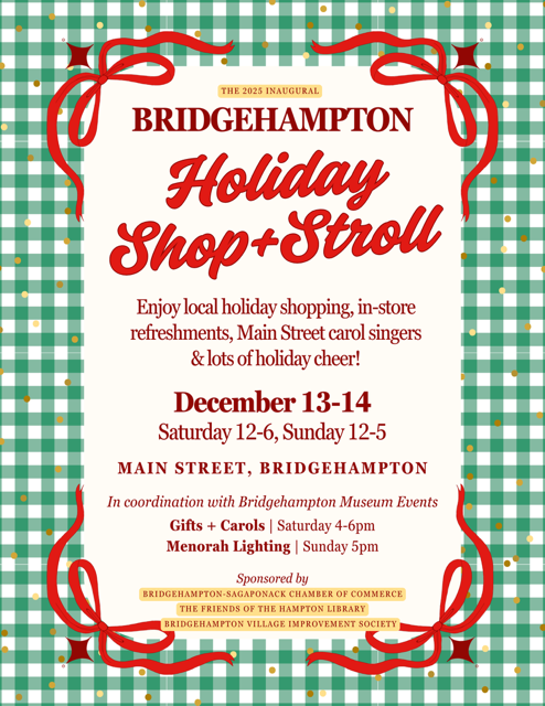 Holiday Shop+Stroll, December 13-14