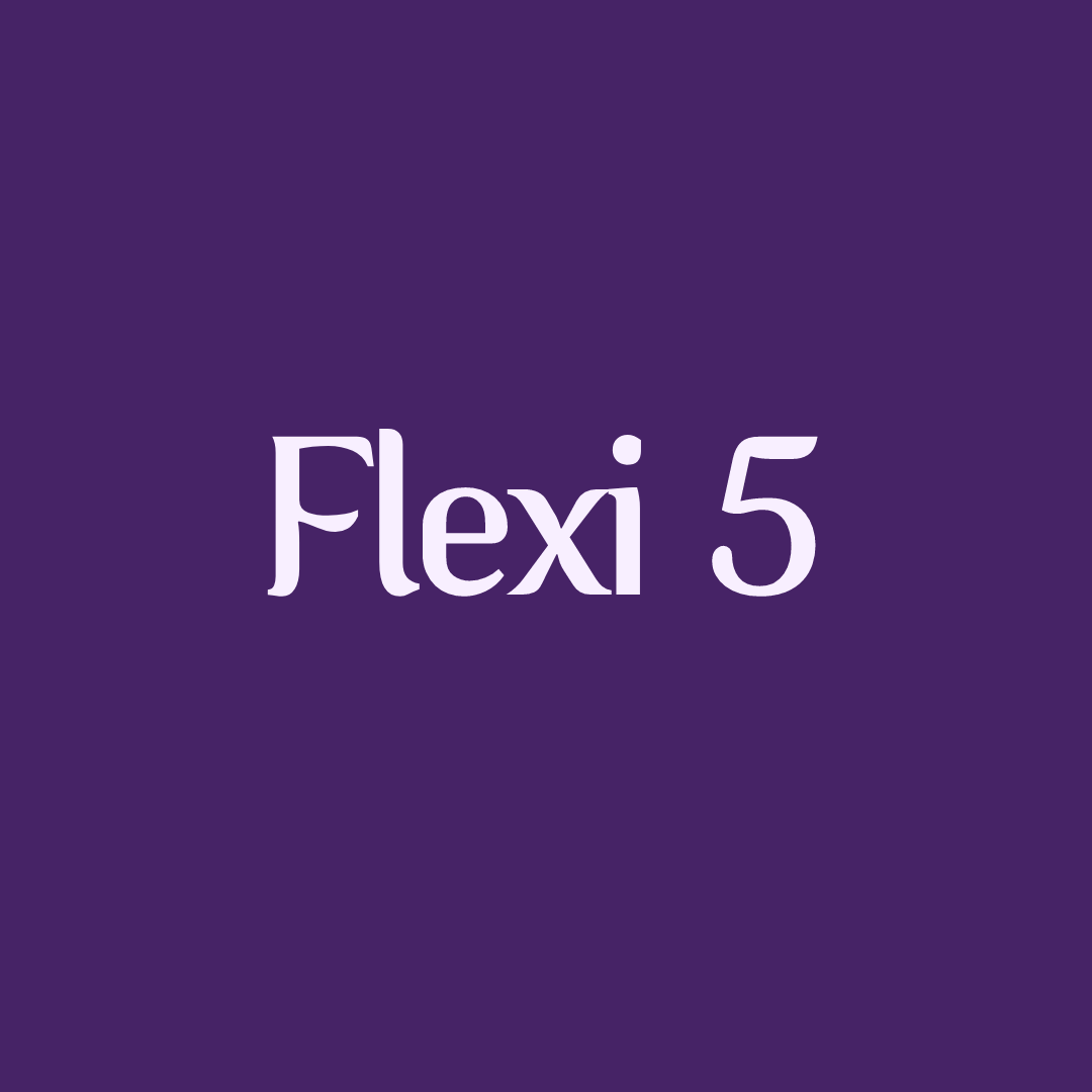 LIVESTREAM Flexi 5 Class Pass