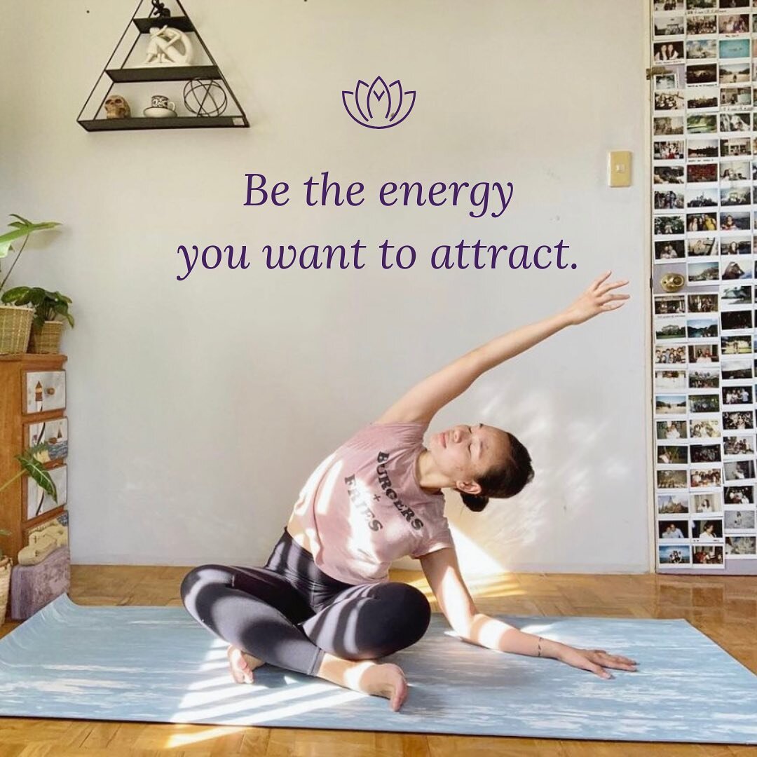 Be the energy you want to attract ✨

You are strong and capable of so many things. Just own it! 🤍 Sometimes a change in one's mindset is all it takes. Gather up your good energy, and bring it out to the world, and soon enough, that same energy will 