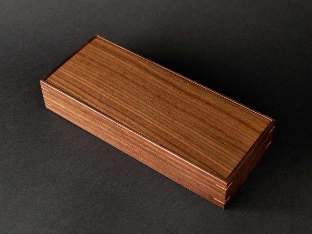 Pen & Pencil Boxes with Lever Action Lid — Adrian Preda Woodworks