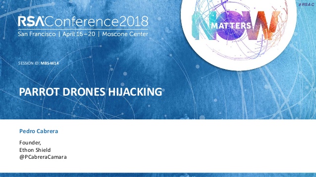 Parrot drones hijacking (SLIDES)