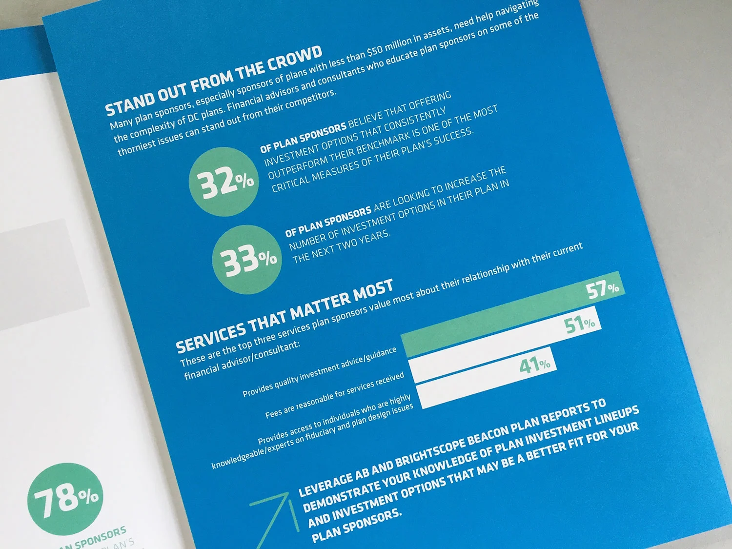Defined Contribution marketing collateral
