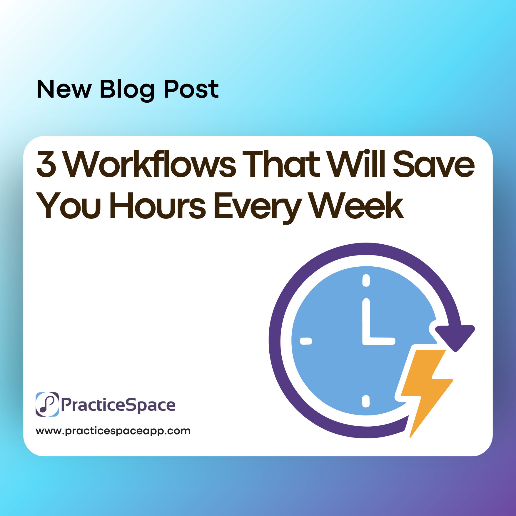 3 Workflows That Will Save You Hours Every Week
