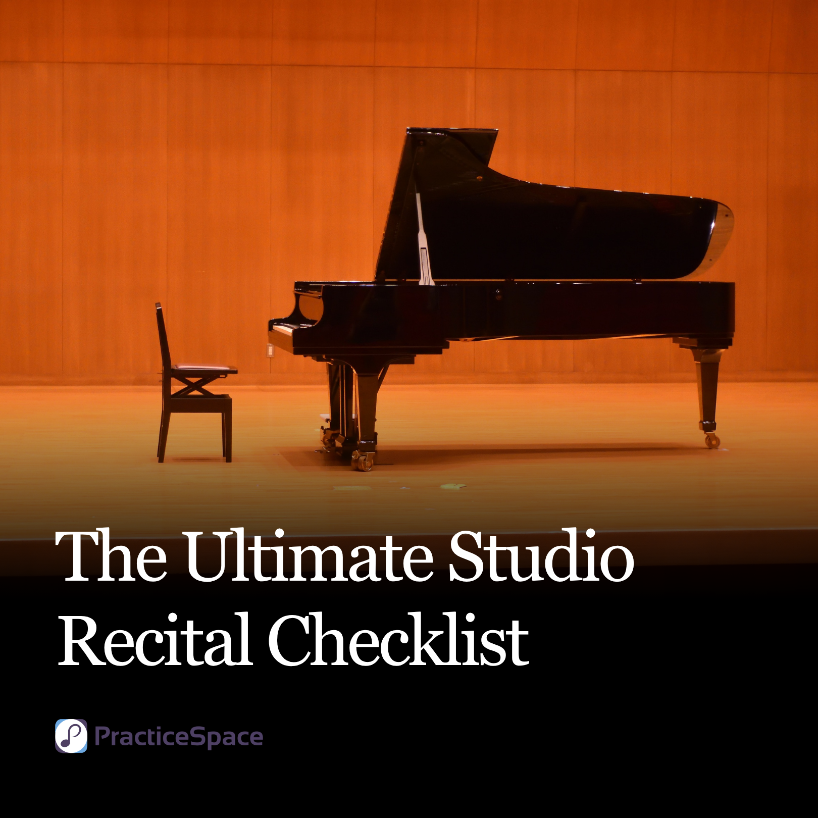 The Ultimate Studio Recital Checklist
