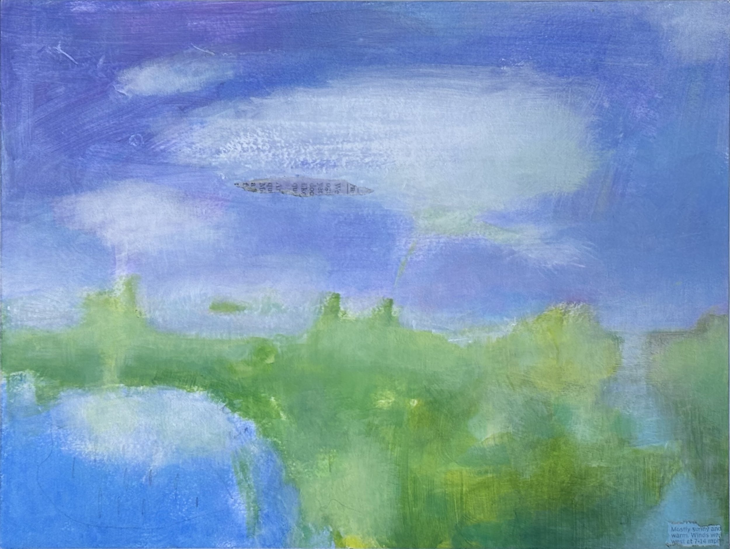 October Art - Elizabeth Noerdlinger - "Exploring"