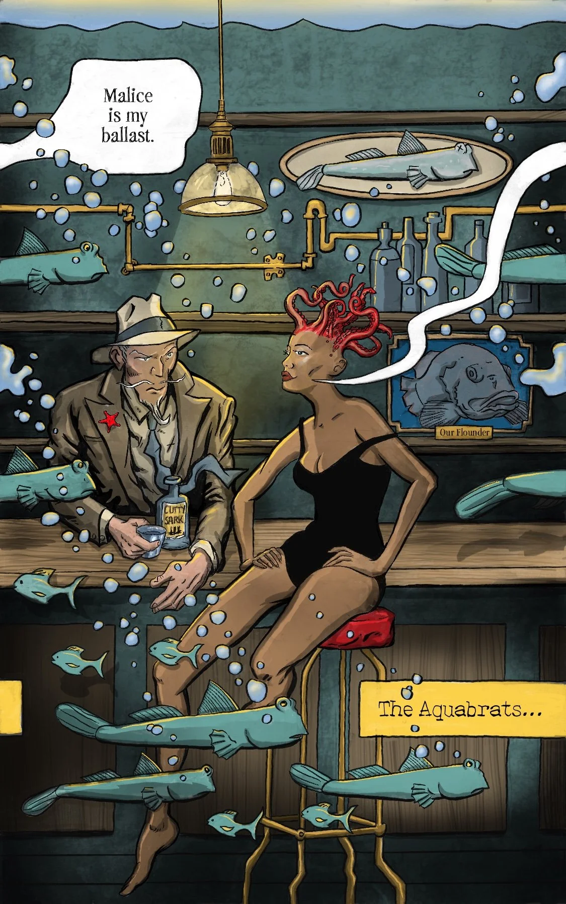 Dive Bar: An Underwater Myriorama -  Art Exhibit Opening