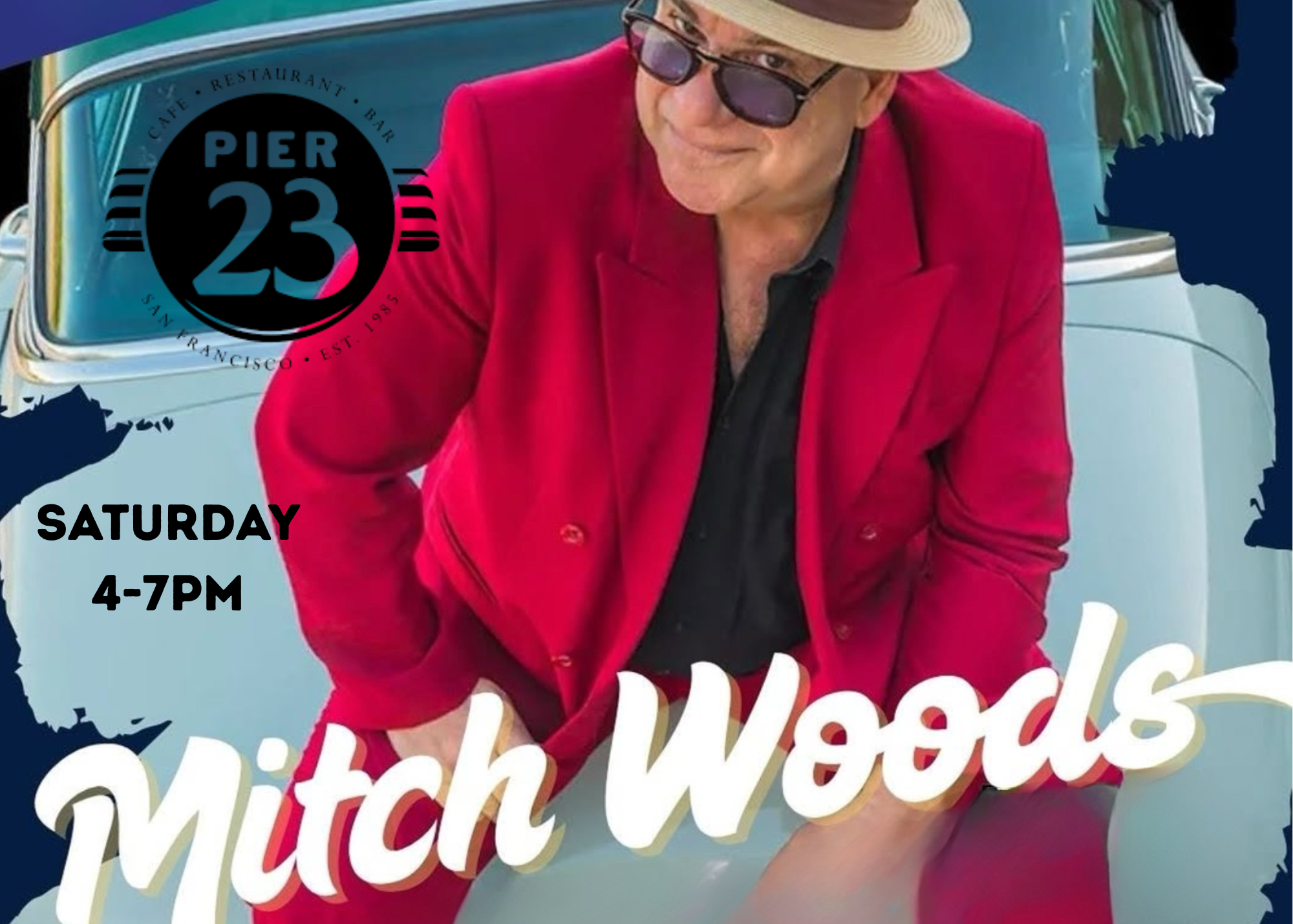 Mitch Woods Saturday 4-7PM