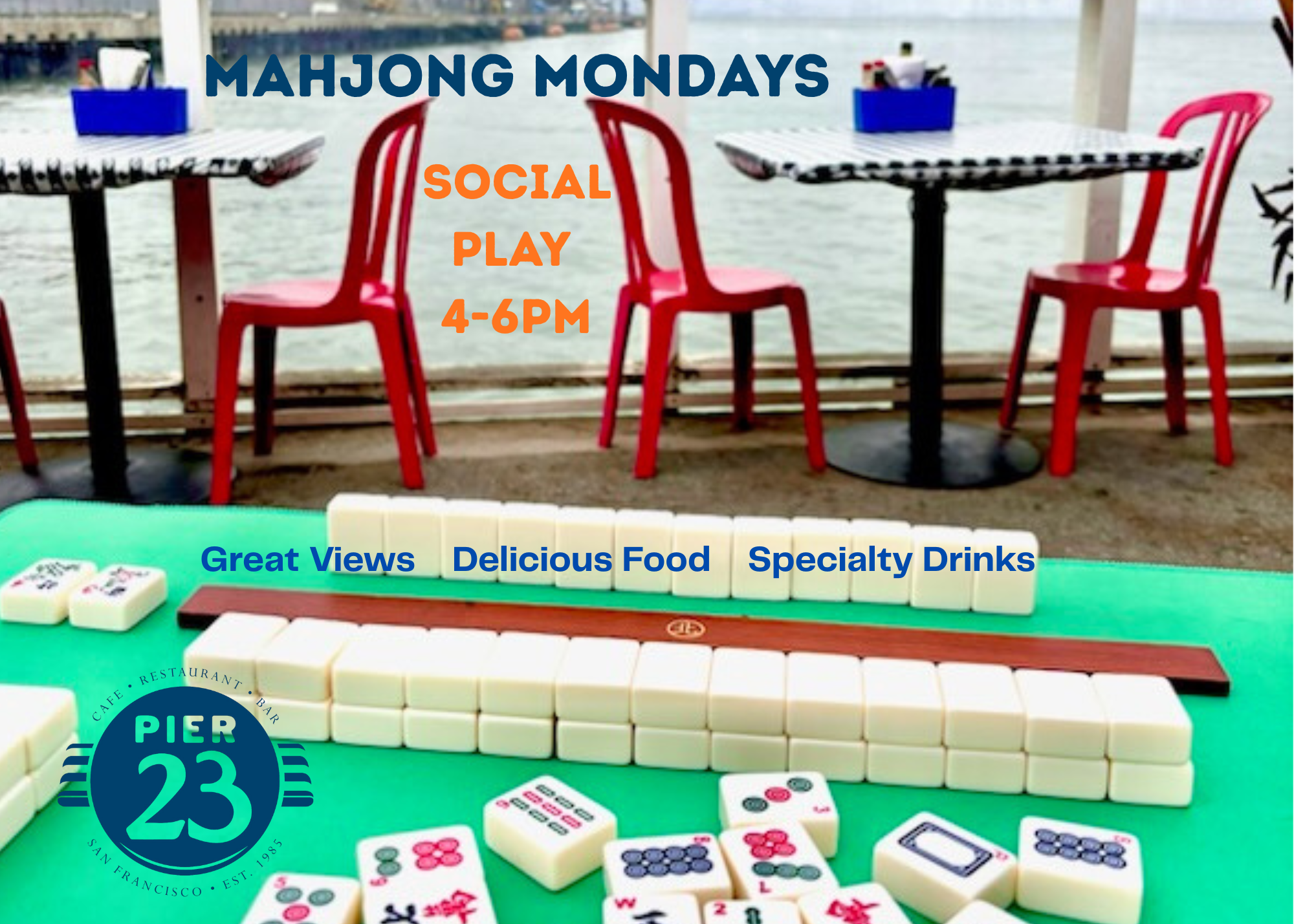 Mahjong Monday 4-6PM