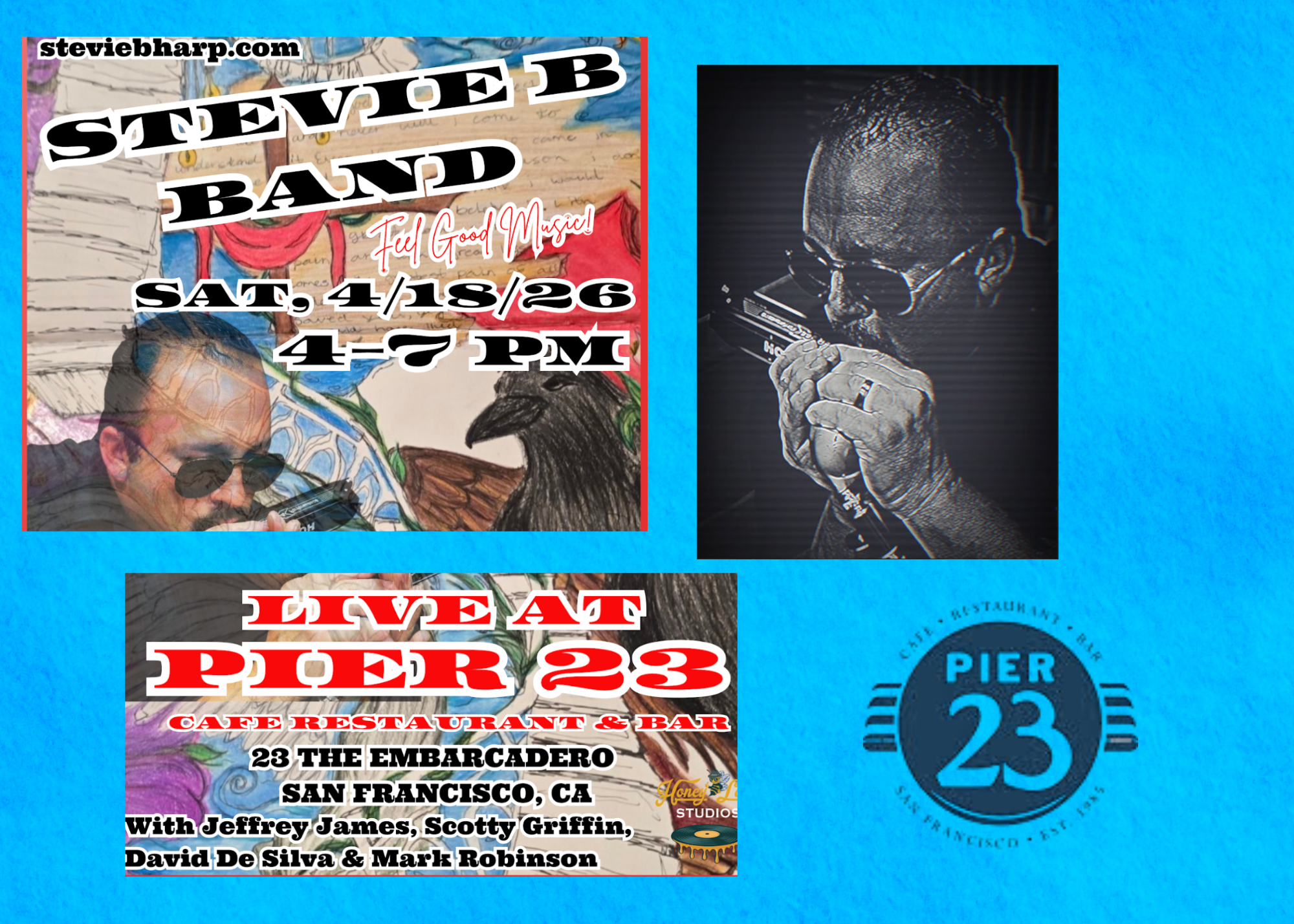 STEVIE B BAND 4-7PM